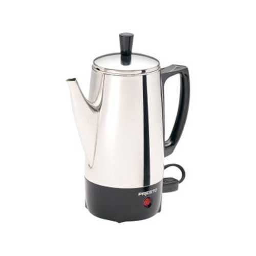 6 Cup Coffee Percolator SS