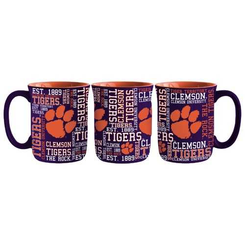 Clemson Tigers Coffee Mug 17oz Spirit Style