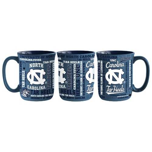 North Carolina Tar Heels Coffee Mug 17oz Spirit Style