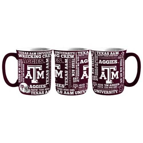 Texas A&M Aggies Coffee Mug 17oz Spirit Style