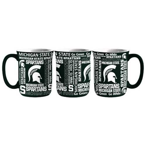 Michigan State Spartans Coffee Mug 17oz Spirit Style