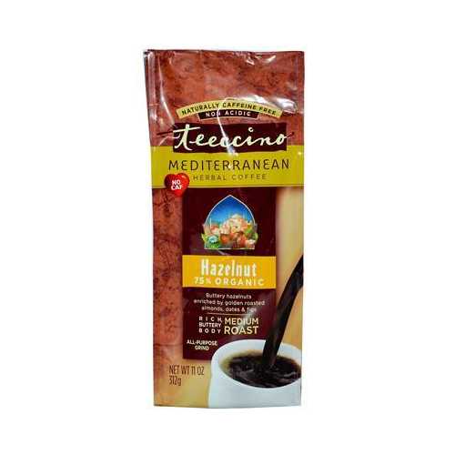 Teeccino Hazelnut Herbal Coffee (6x11 Oz)
