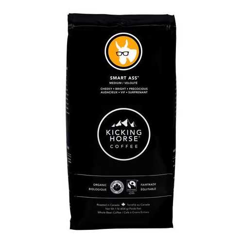 Kicking Horse Whole Bean Coffee Smartass (6x10 OZ)