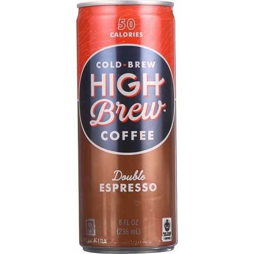 High Brew Coffee Double Espresso (12x8 OZ)