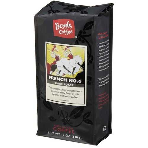 Boyds Coffee French No 6 Coffee (6x12OZ )