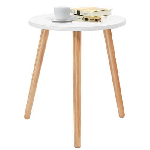 Small Modern Round Coffee Tea Side Table