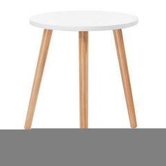 Small Modern Round Coffee Tea Side Table